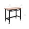 Seville Classics UltraHD 48” Rolling Workbench, 48" W x 24" D x 37" H